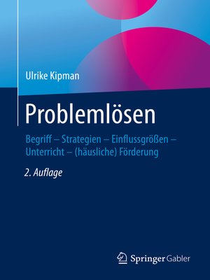 cover image of Problemlösen